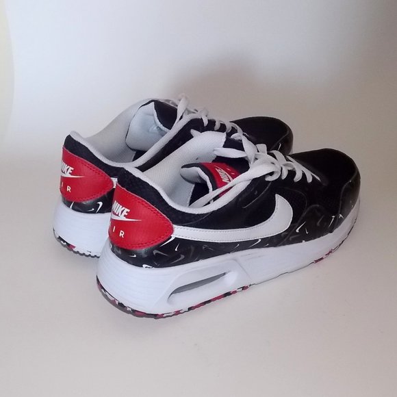 Nike Air Max SC Swooshfetti Black White Red - Size 8 main image 4
